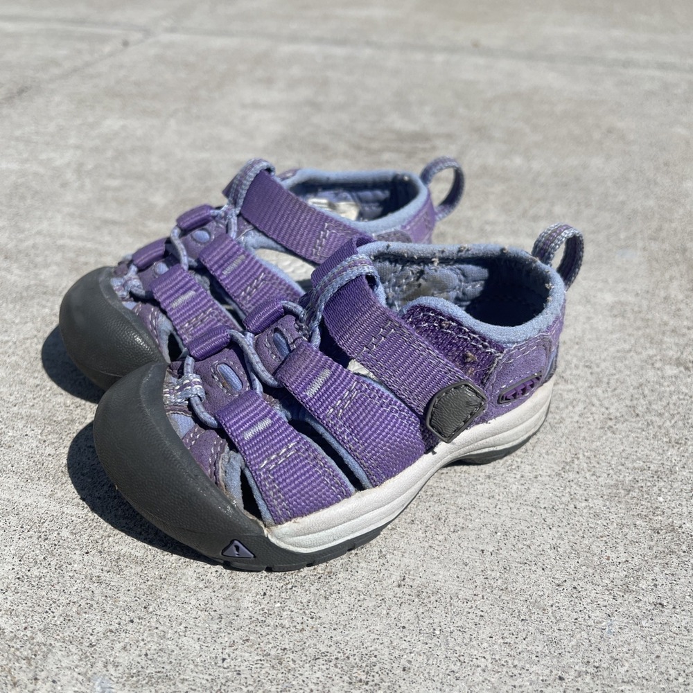KEEN Kids Newport H2 water sandals Purple toddler 4 Waterproof Pool Beach